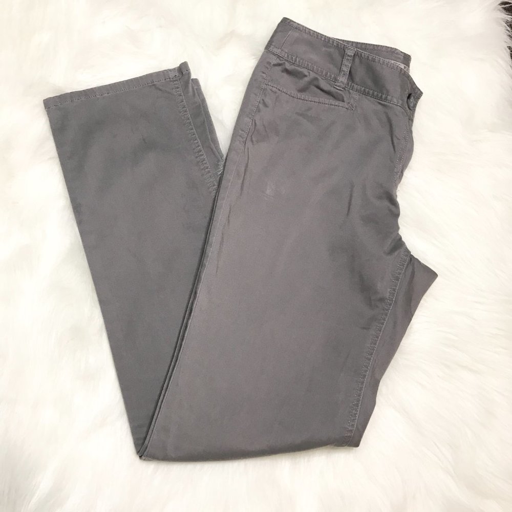 J.Jill Straight Leg Stretch Pants Gray Size 6